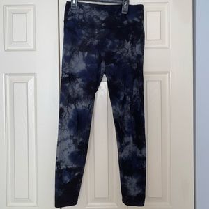 Calvin Klein Blue Tie-Dye Leggings